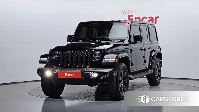 Jeep Wrangler (JL) 2022 Черный из Кореи