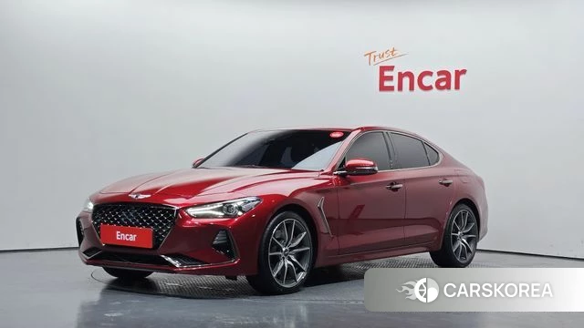 Genesis G70 2018 Красный из Кореи