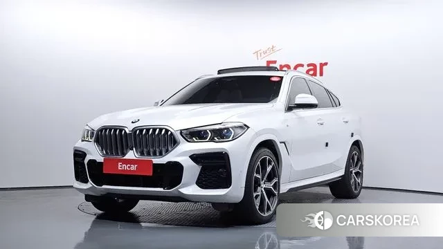 BMW X6 (G06) 2021 Белый из Кореи
