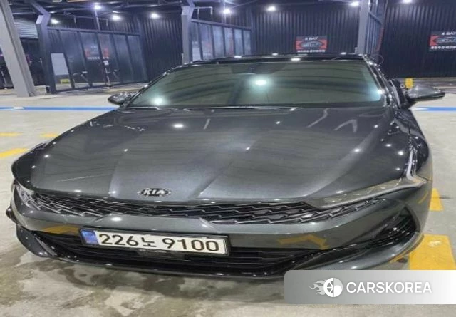 Kia K5 3rd generation 2020 Серый из Кореи
