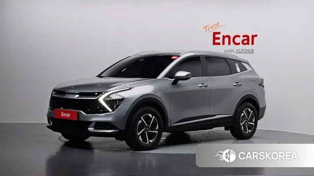 Kia Sportage 5th Generation Hybrid 2024 Серый из Кореи