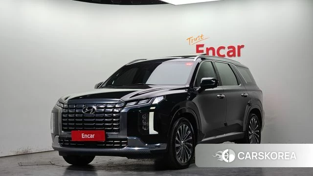 Hyundai The New Palisade 2023 Темно-зеленый из Кореи