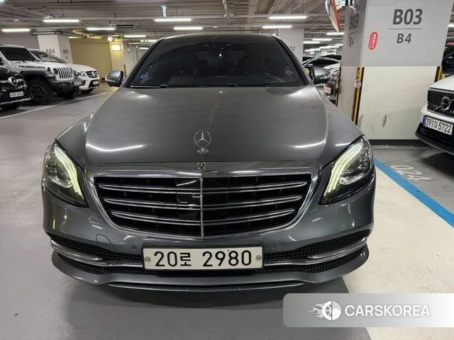 Mercedes-Benz S-Class W222 2018 Серый из Кореи