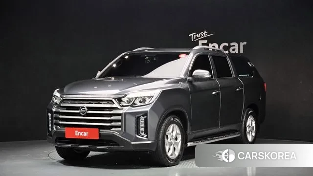 Ssangyong The New Rexton Sport 2022 Серый из Кореи