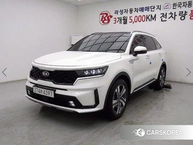 Kia Sorento 4th Generation 2021 Белый из Кореи