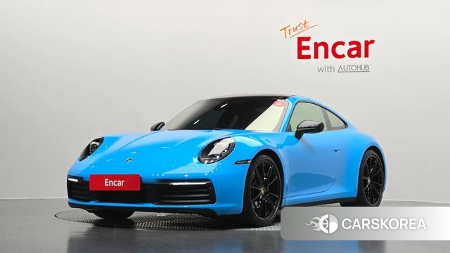 Porsche 911(992) 2020 Синий из Кореи