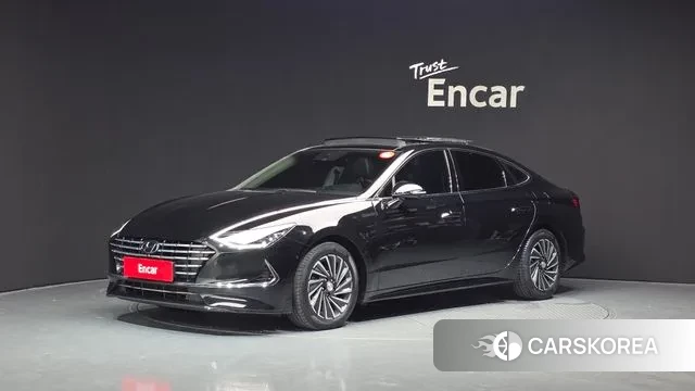 Hyundai Sonata Hybrid (DN8) 2022 Черный из Кореи