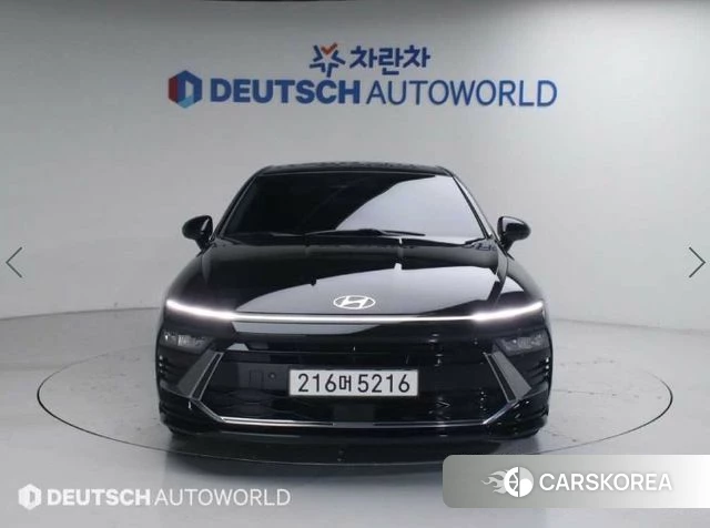 Hyundai Sonata D Edge Hybrid (DN8) 2023 Черный из Кореи