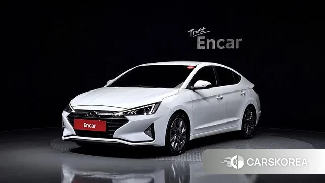 Hyundai The New Avante AD 2019 Белый из Кореи