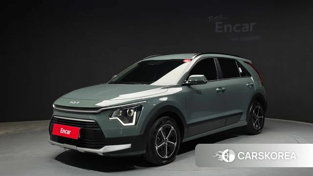 Kia Di Ol Nu Niro 2024 Зеленый из Кореи