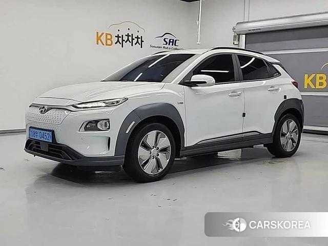 Hyundai Kona Electric 2020 Белый из Кореи