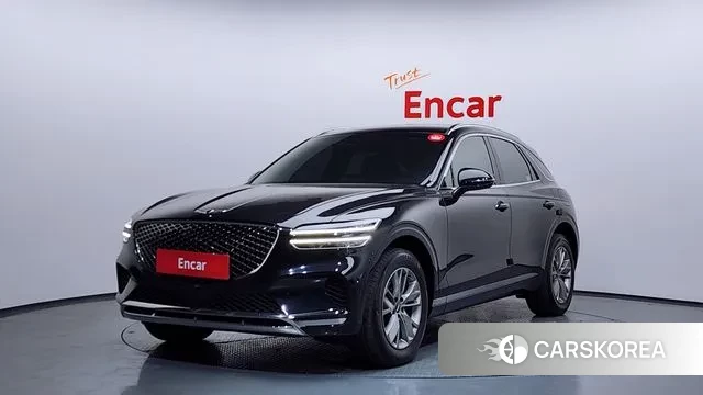 Genesis GV70 2021 Черный из Кореи