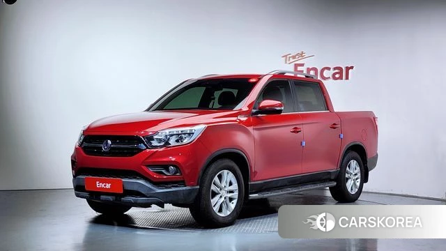 Ssangyong Rexton Sports 2018 Красный из Кореи