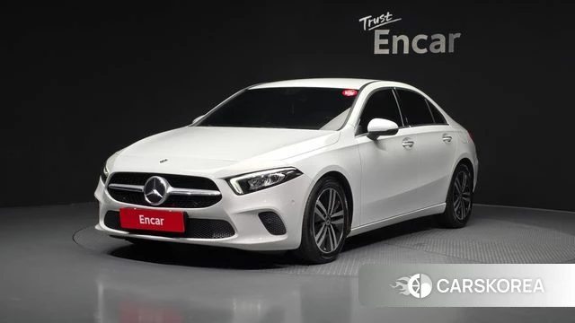 Mercedes-Benz A-Class W177 2021 Белый из Кореи