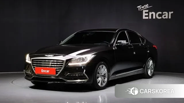 Genesis G80 2018 Черный из Кореи