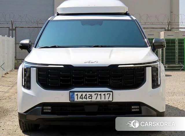 Kia The New Carnival 4th Generation 2025 Белый из Кореи