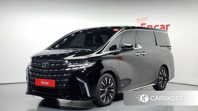 Toyota Alphard 4th Generation 2025 Черный из Кореи