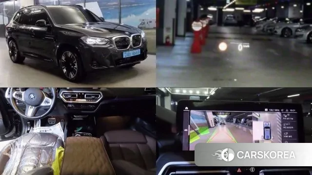 BMW iX3 2024 Серый из Кореи