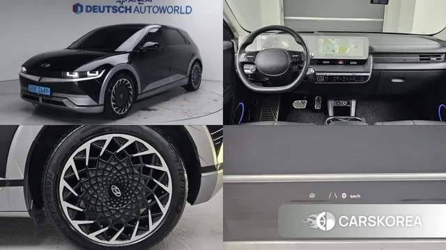 Hyundai Ionic 5 2021 Черный из Кореи