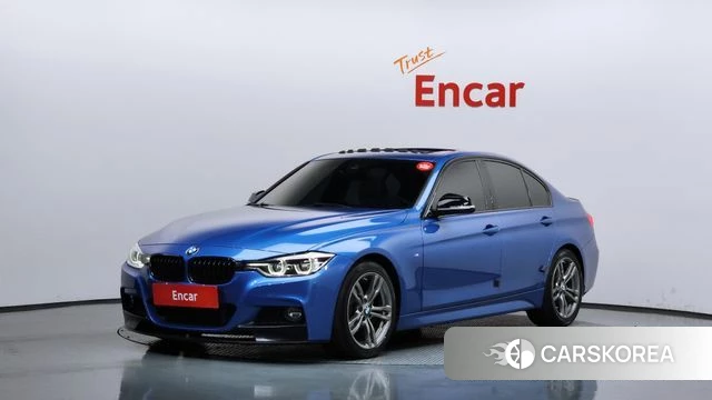 BMW 3 Series (F30) 2018 Синий из Кореи
