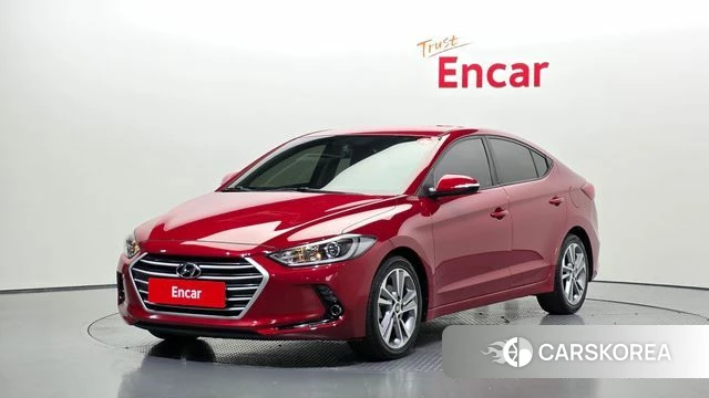 Hyundai Avante AD 2018 Красный из Кореи