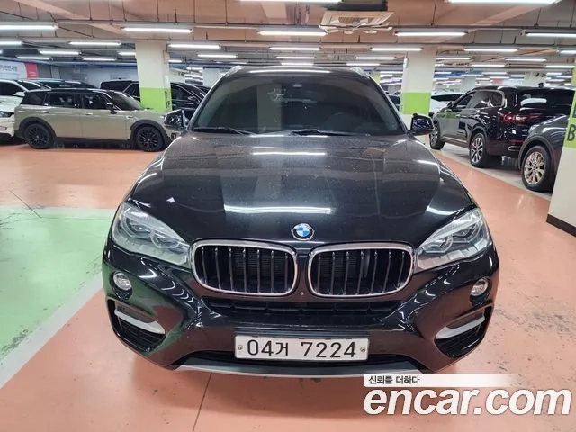 BMW X6 (F16) 2019 Черный из Кореи