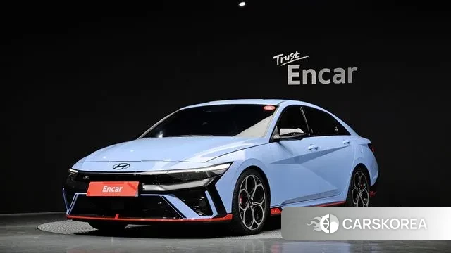 Hyundai The New Avante (CN7) 2025 Синий из Кореи