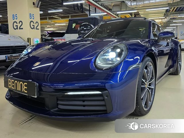 Porsche 911(992) 2020 Синий из Кореи