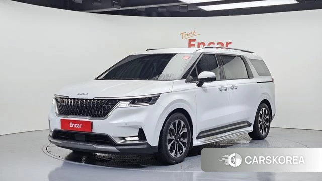 Kia Carnival 4th generation 2023 Белый из Кореи