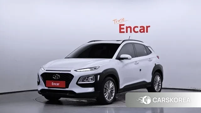 Hyundai Kona 2018 Белый из Кореи