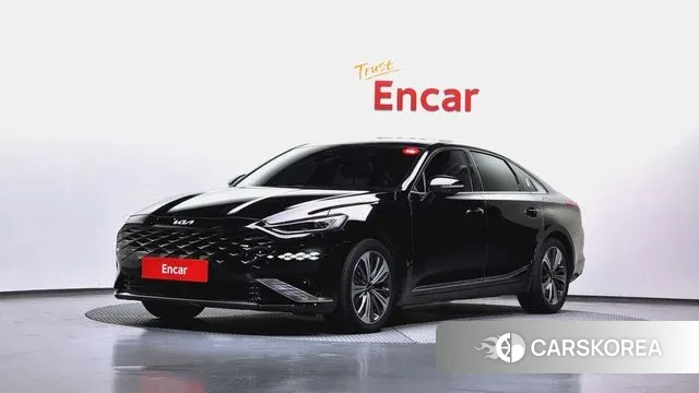 Kia K8 Hybrid 2021 Черный из Кореи