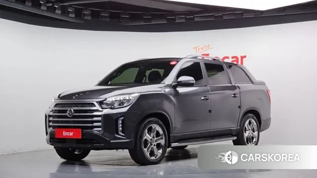 Ssangyong The New Rexton Sport 2021 Серый из Кореи