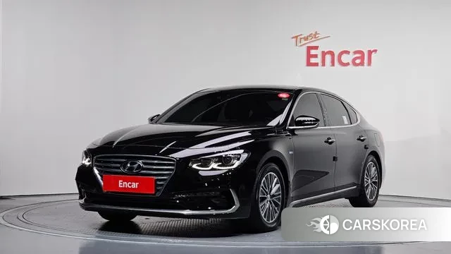 Hyundai Grandeur IG Hybrid 2019 Черный из Кореи