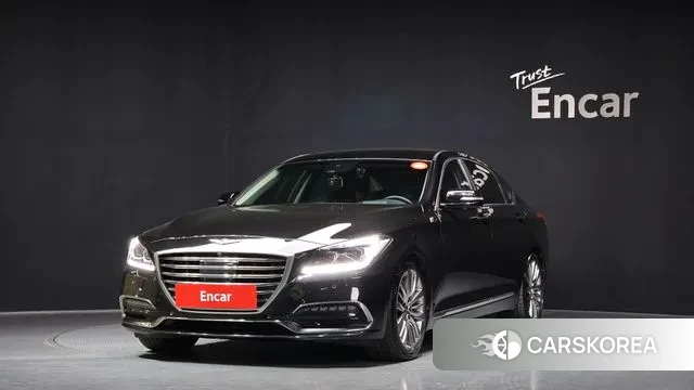Genesis G80 2018 Черный из Кореи
