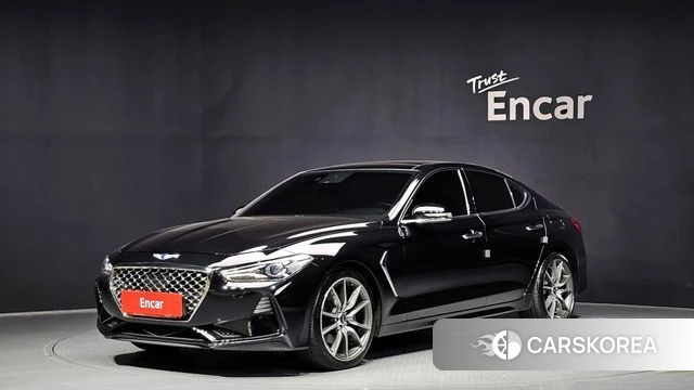 Genesis G70 2020 Черный из Кореи