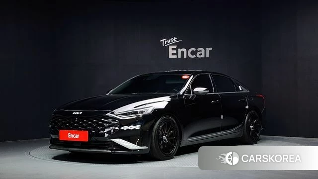 Kia K8 2021 Черный из Кореи