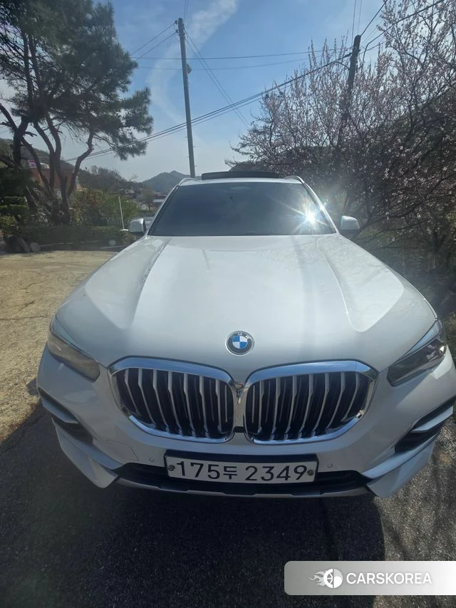 BMW X5 (G05) 2019 Белый из Кореи