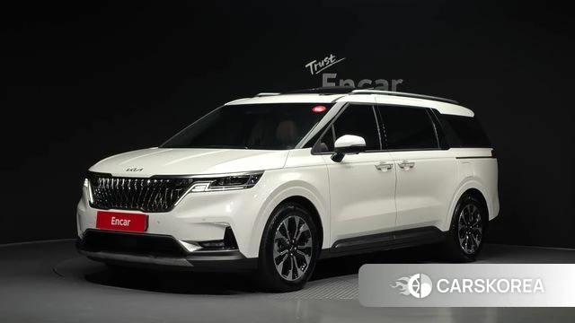 Kia Carnival 4th generation 2023 Белый из Кореи
