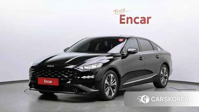 Kia K8 Hybrid 2022 Черный из Кореи