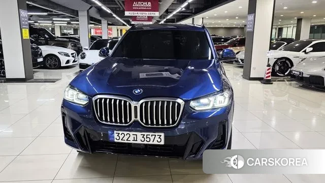 BMW X3 (G01) 2022 Синий из Кореи