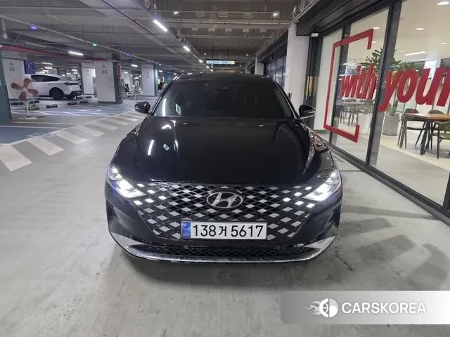 Hyundai The New Grandeur IG 2021 Черный из Кореи
