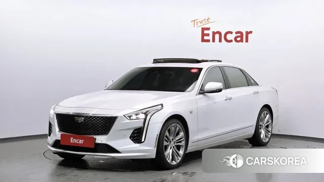 Cadillac CT6 2019 Белый из Кореи