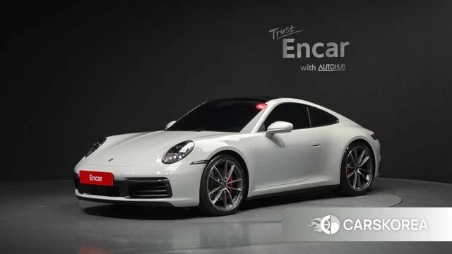 Porsche 911(992) 2022 Серебристо-серый из Кореи