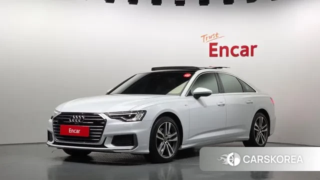 Audi A6 (C8) 2022 Белый из Кореи