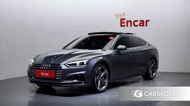 Audi A5 (F5) 2019 Серый из Кореи