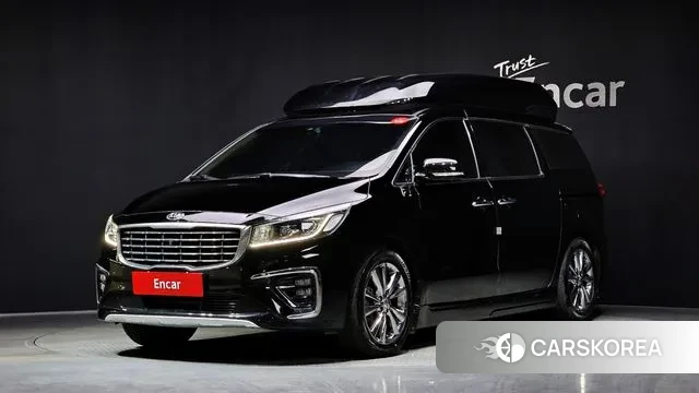 Kia The New Carnival 2020 Черный из Кореи