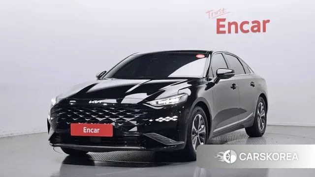Kia K8 Hybrid 2021 Черный из Кореи
