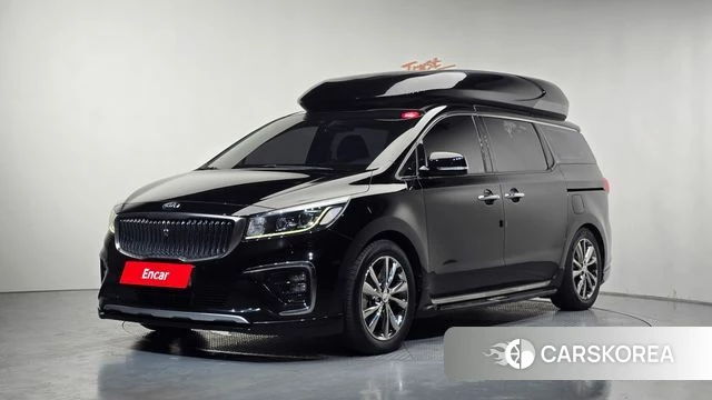 Kia The New Carnival 2019 Черный из Кореи