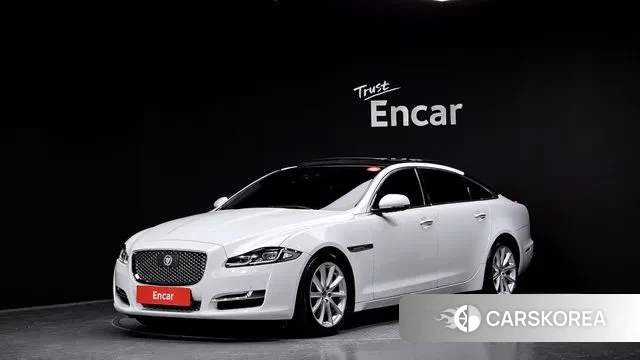 Jaguar All New XJ 2018 Белый из Кореи