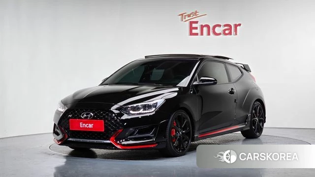 Hyundai Veloster (JS) 2021 Черный из Кореи
